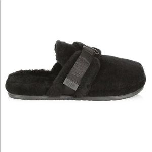 Men's Fluff It Faux Fur & Sheepskin Slippers